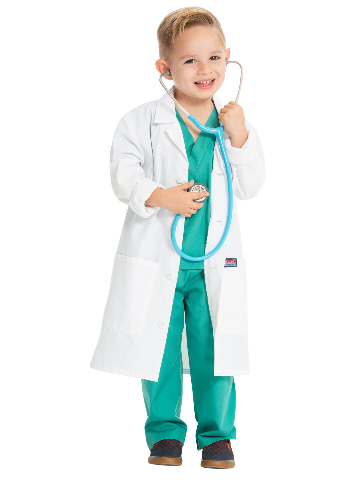 Unisex Children's Three-Pocket 26" Lab Coat