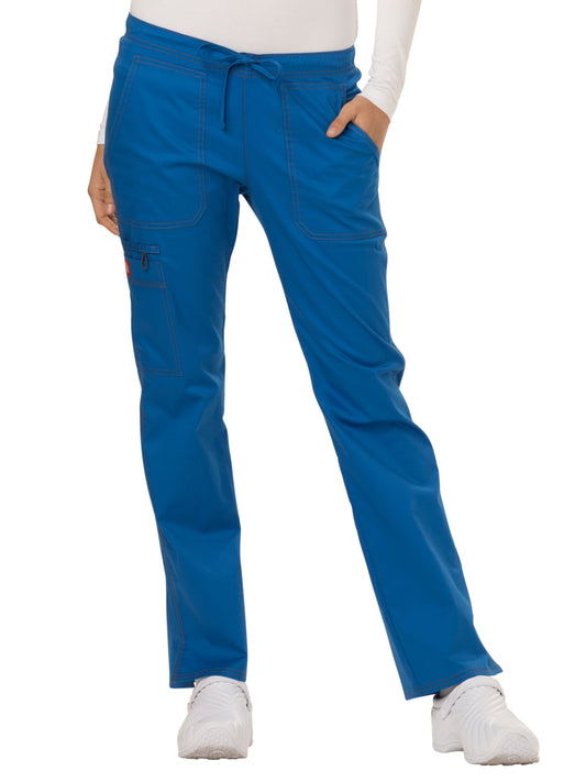 Women's Low Rise Straight Leg Drawstring Pant