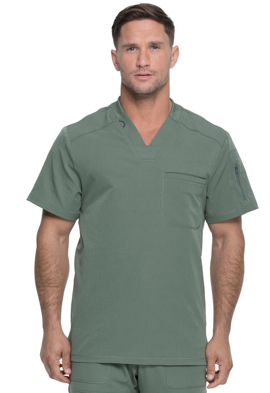 Men's 2-Pocket Tuckable Scrub Top