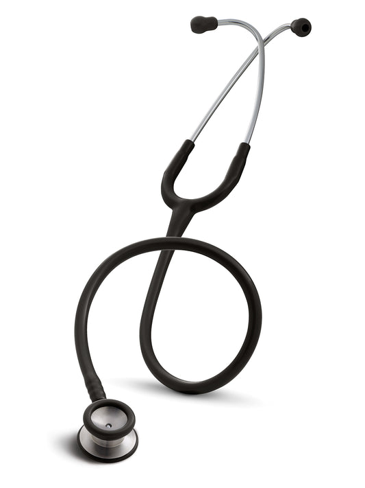 Classic II S.E. Pediatric Stethoscope - Black with Steel Finish