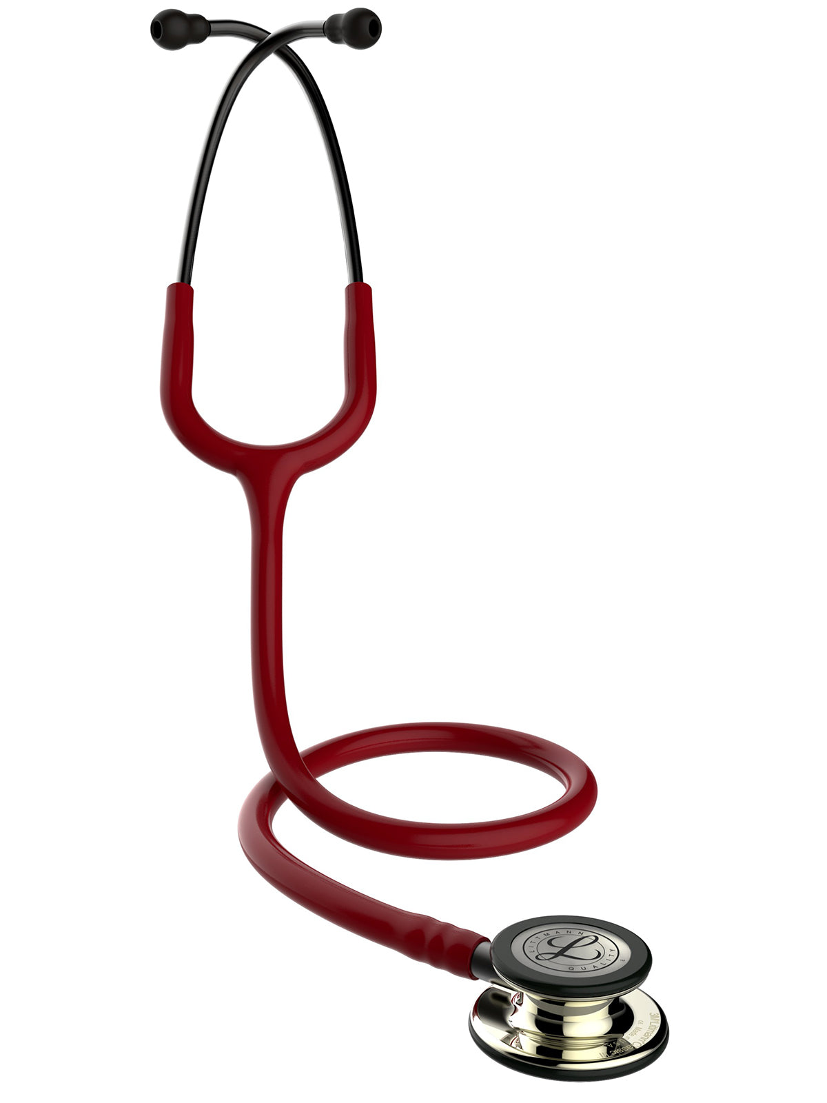 Classic III Monitoring Stethoscope - Burgundy with Champagne Finish