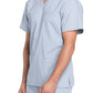 Men's 4-Pocket V-Neck Top - WW695 - Grey