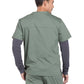 Men's 4-Pocket V-Neck Top - WW695 - Olive