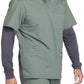 Men's 4-Pocket V-Neck Top - WW695 - Olive