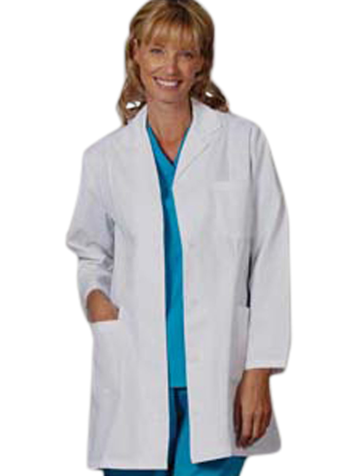 Women's Three-Pocket 35" Fashion Lab Coat