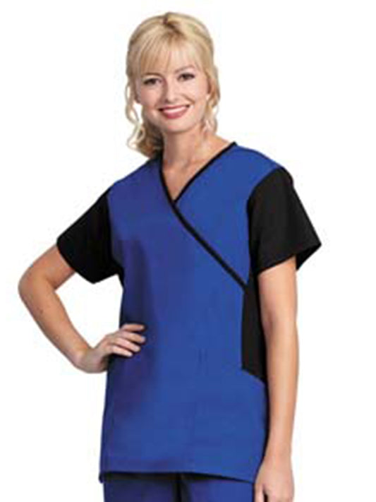 Women's Crossover Side Flex Tunic Top