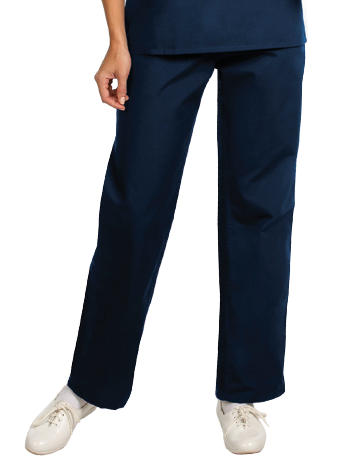 Unisex No Pocket Reversible Drawcord Scrub Pants