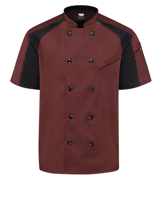 Men's Airflow Raglan Chef Coat with OilBlok