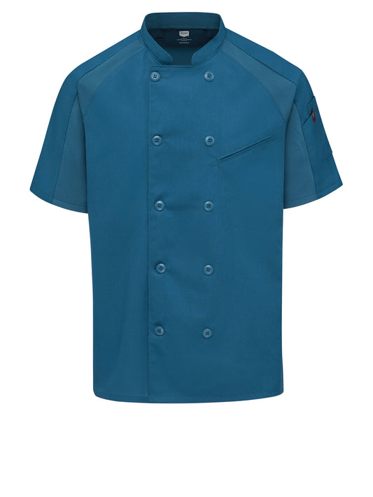 Men's Airflow Raglan Chef Coat with OilBlok