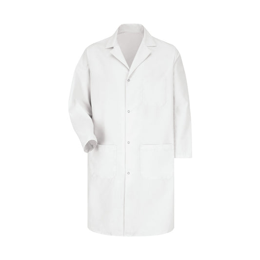 Men's Multi-Pocket 41.5" Gripper-Front Lab Coat