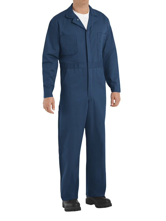 Men's Button-Front Coverall