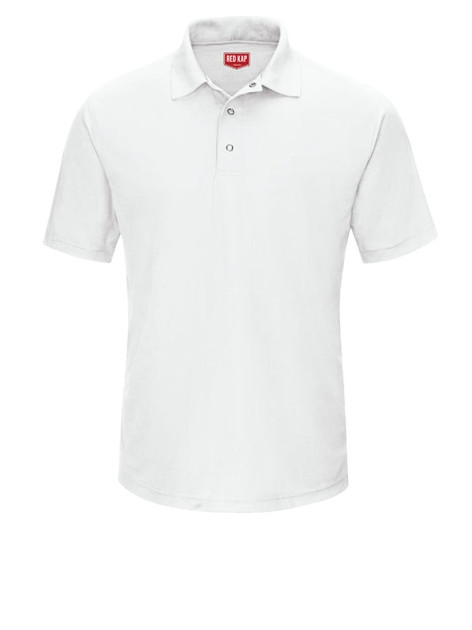 Men's Short Sleeve Performance Knit Gripper-Front Polo