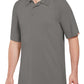 Men's Short Sleeve Performance Knit Flex Active Polo - SK92 - Grey