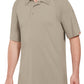 Men's Short Sleeve Performance Knit Flex Active Polo - SK92 - Tan