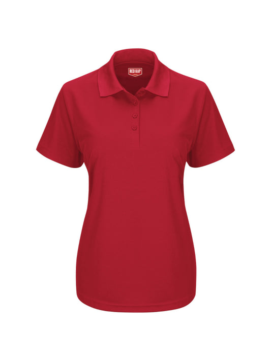 Women's Short Sleeve Performance Knit Pocketless Core Polo